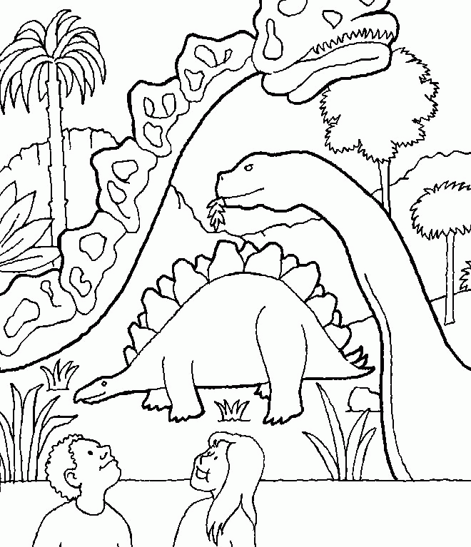 Kolorowanka Dinozaury - Pobierz i Drukuj Fascynujący Świat Dinozaurów kolorowanka do druku